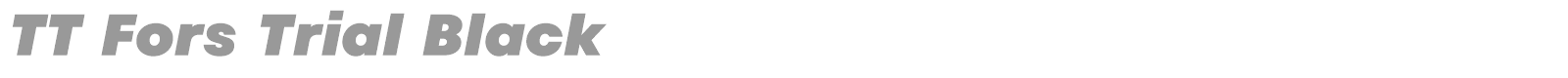 TT Fors font preview